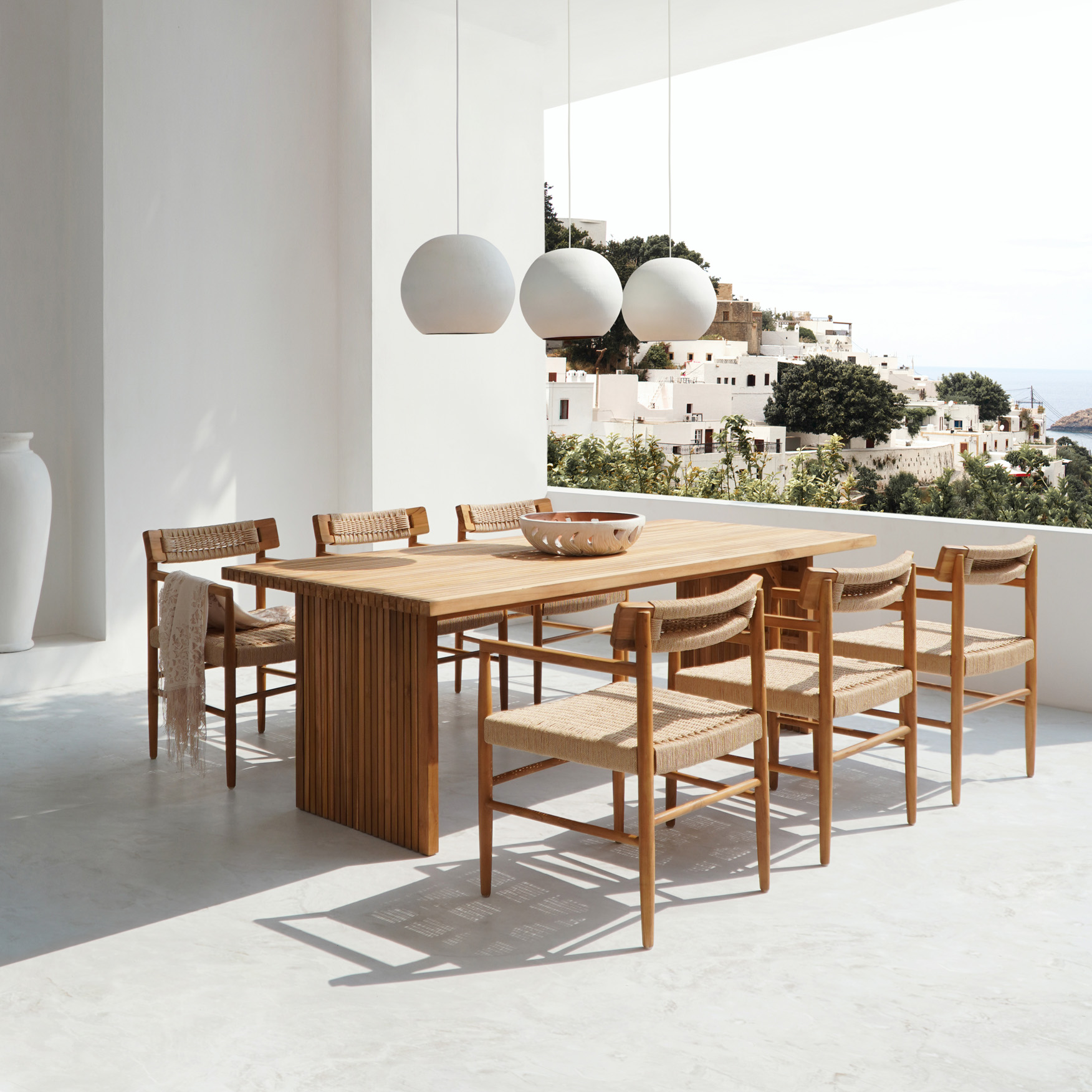 Gartenstuhl EVA | Teakholz | Loom naturfarben 