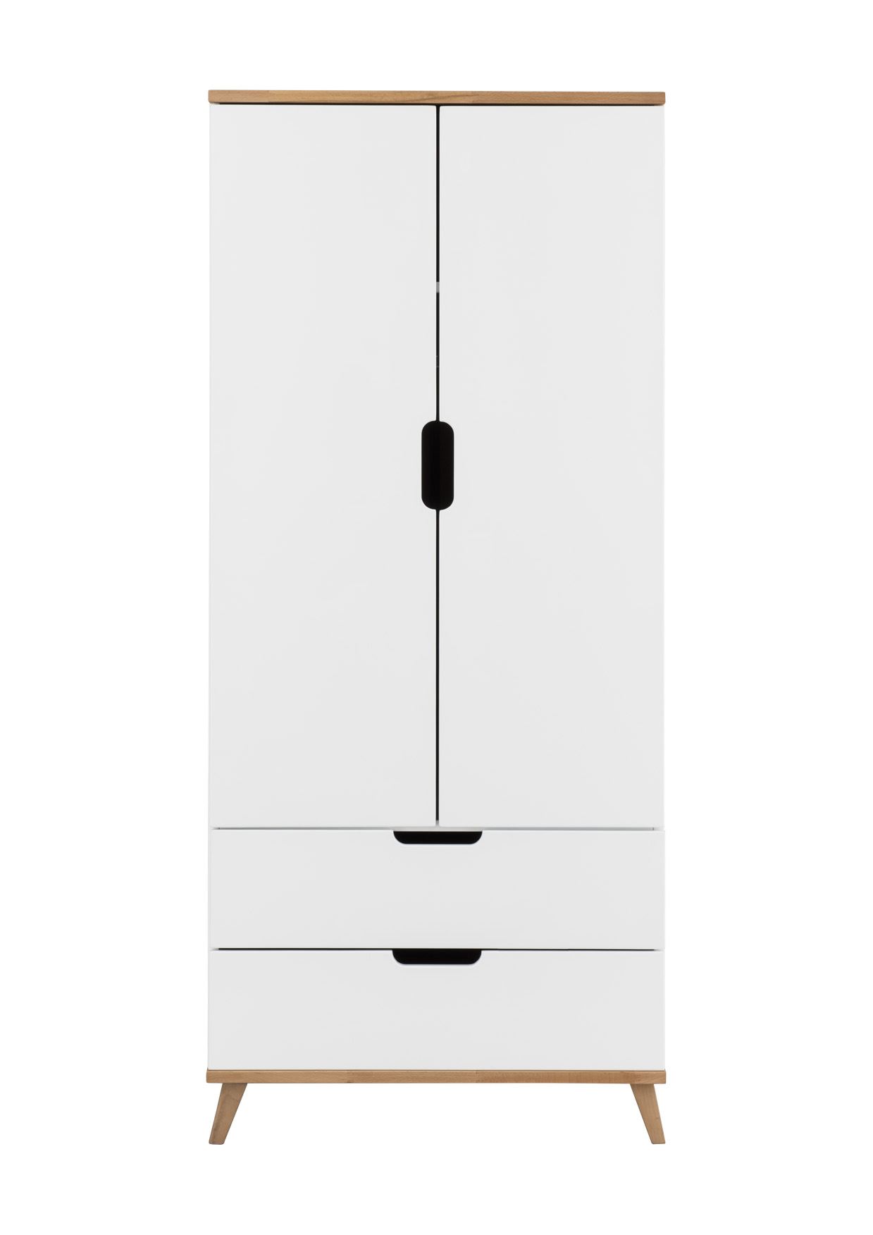Kleiderschrank mit 2 Türen & 2 Schubladen INFANSCOLOR