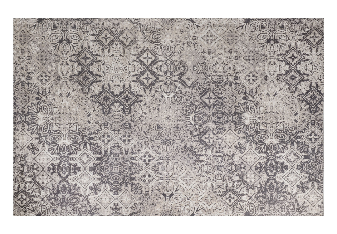 Vintage-Teppich GINNI, 170 x 240 cm, grau