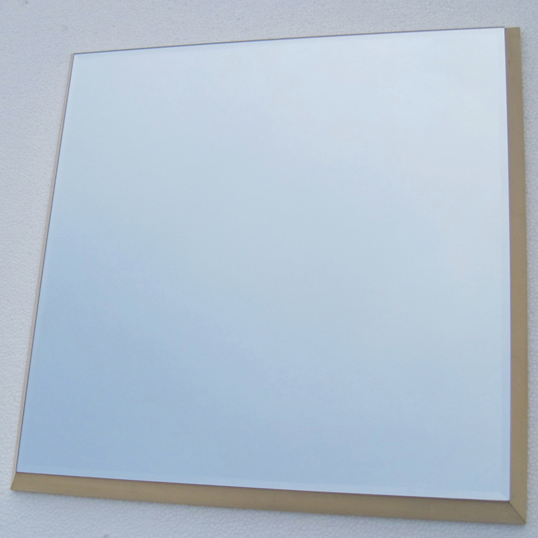 Spiegel MondiArt | STYLISH GOLD | mit schmalem Rahmen | 50 x 50 cm