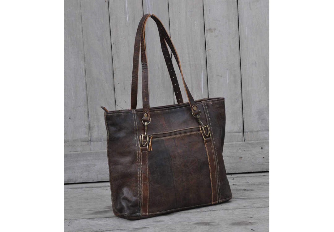 Vintage-Ledertasche Nr. I