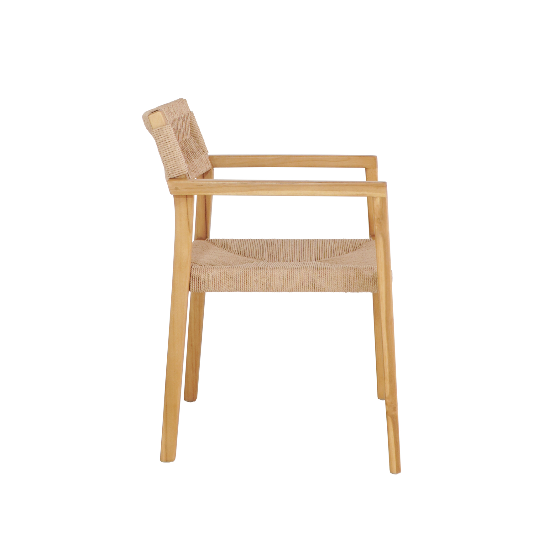 Gartenstuhl CHARLOTTE | Teakholz | Loom natur