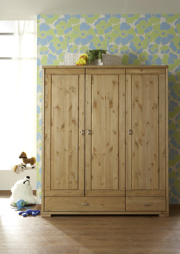 Kleiderschrank, 3-türig GÖTEBORG