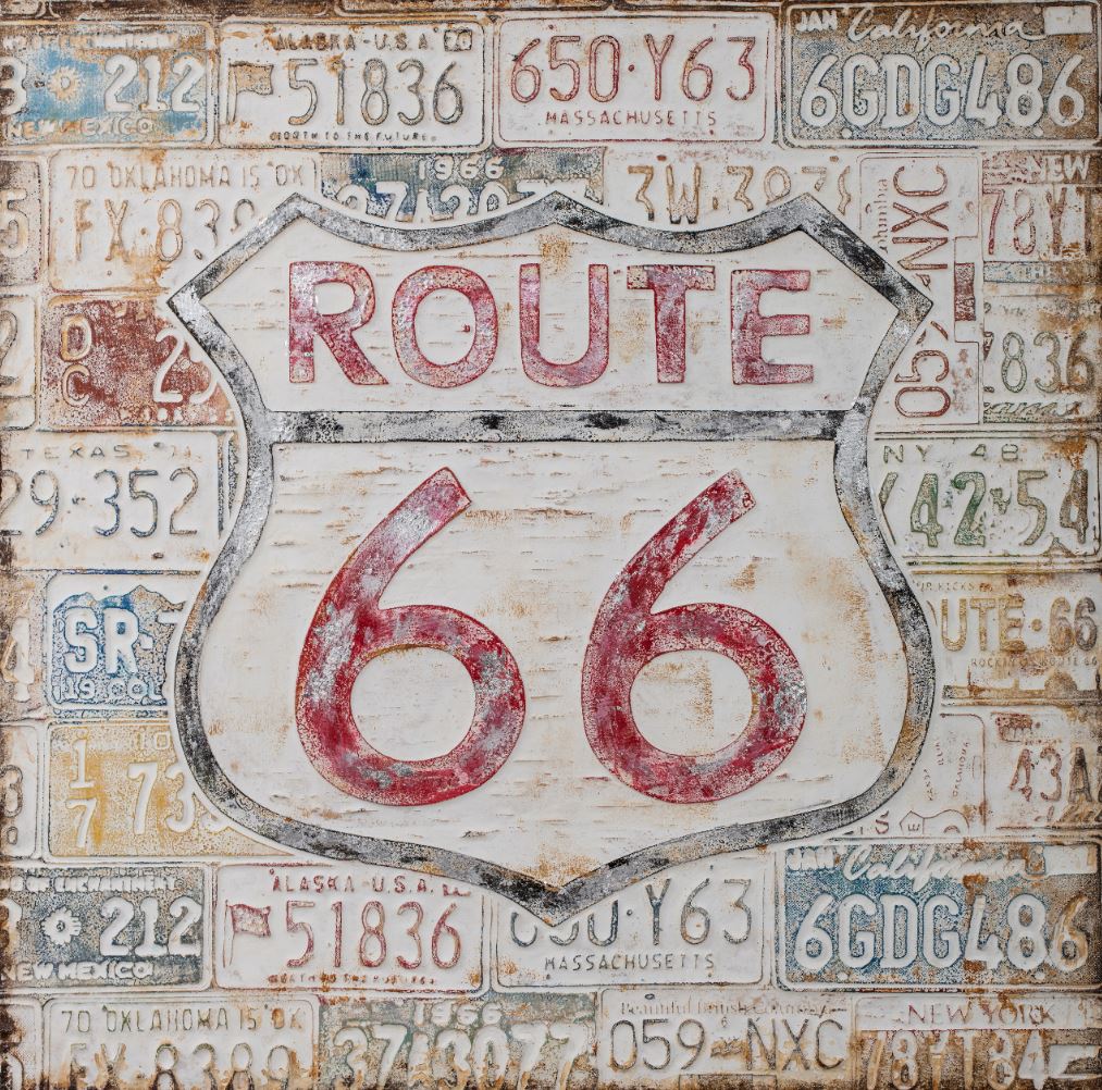 Wandbild "Route 66"