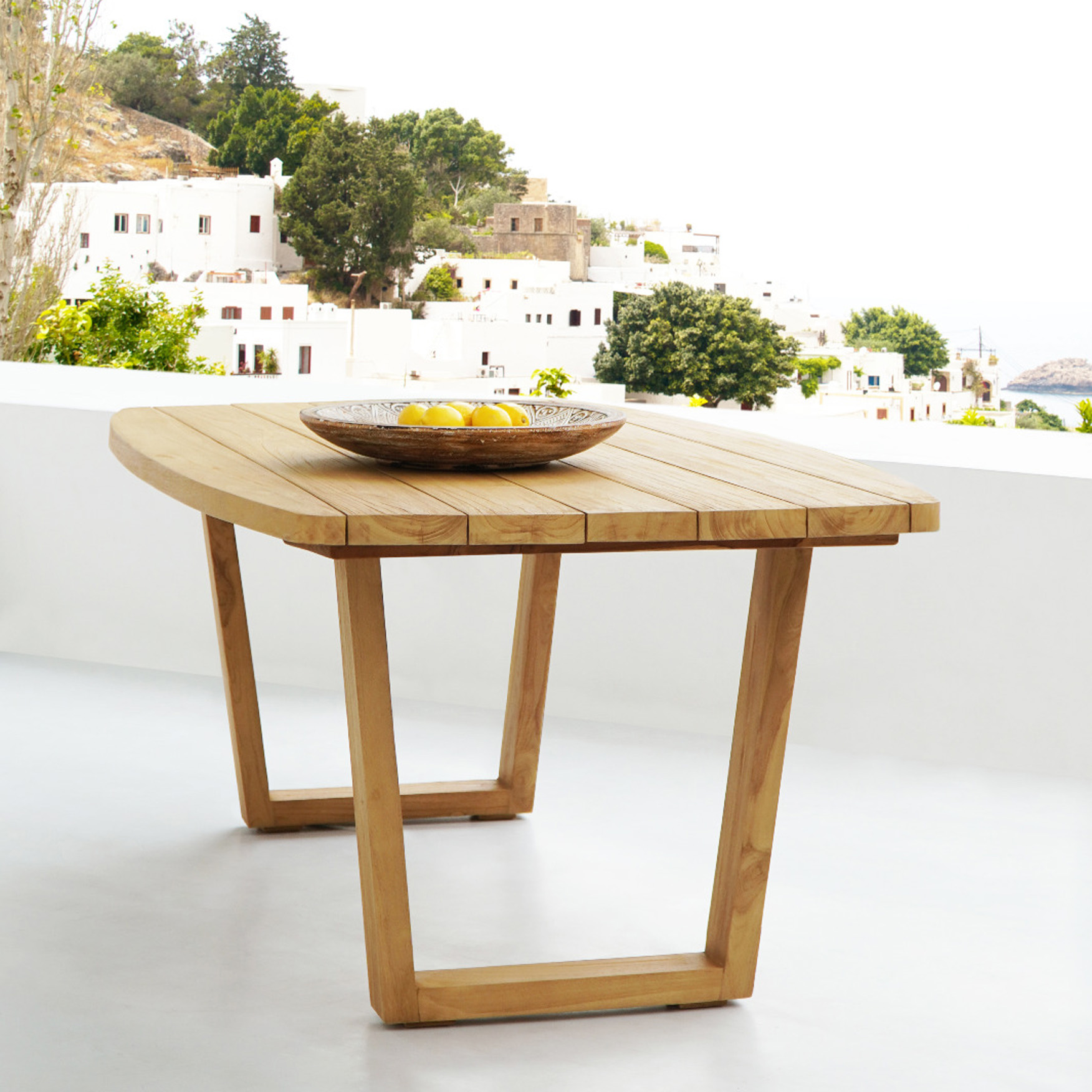 Garten-Esstisch SCANDI | Teakholz massiv | 200 x 100 cm  Kopie