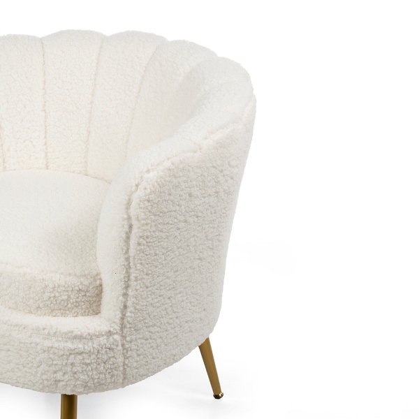 Sessel SMOOTH | Stoff grau | Metallfüße Sessel SMOOTH | Stoff grau | Metallfüße