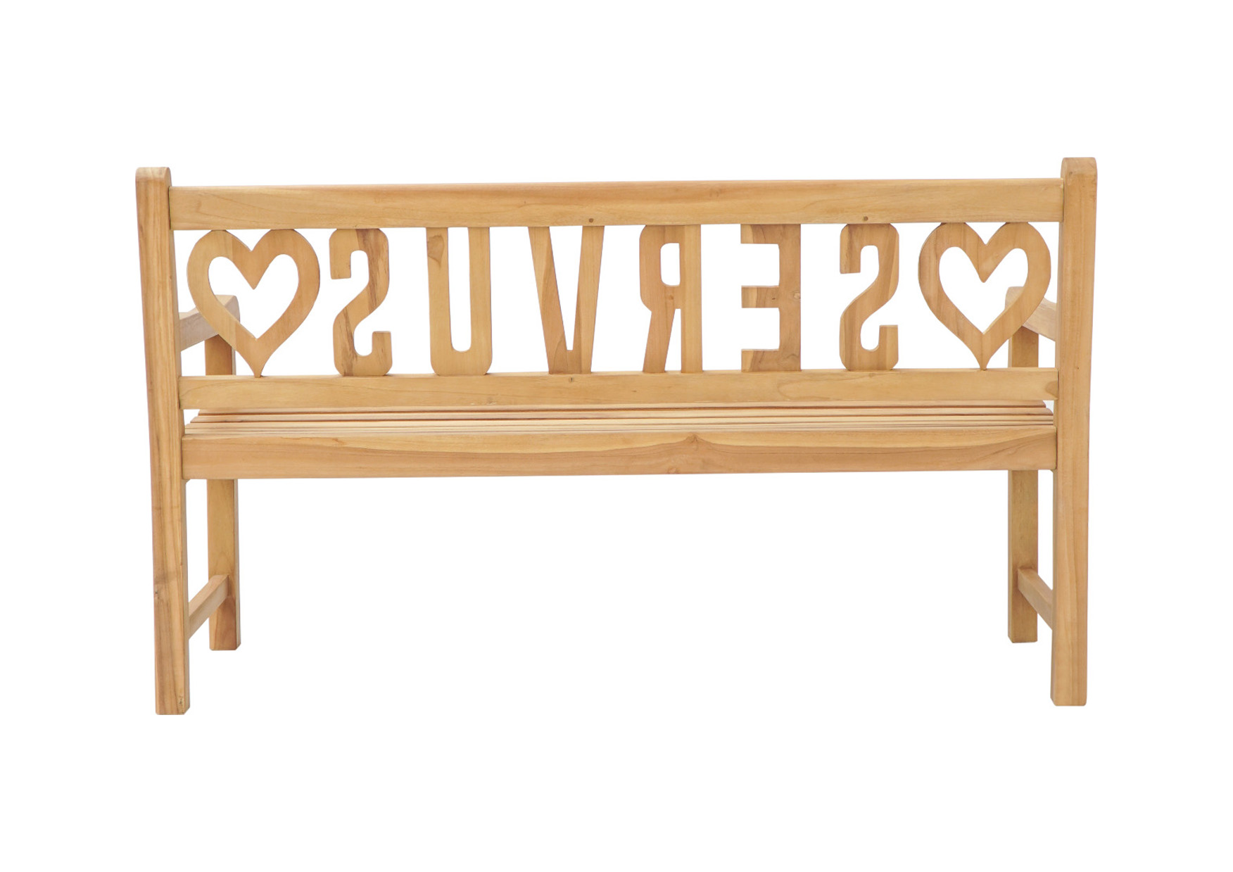 Gartenbank ♥SERVUS♥ | Teakholz | 150 cm 