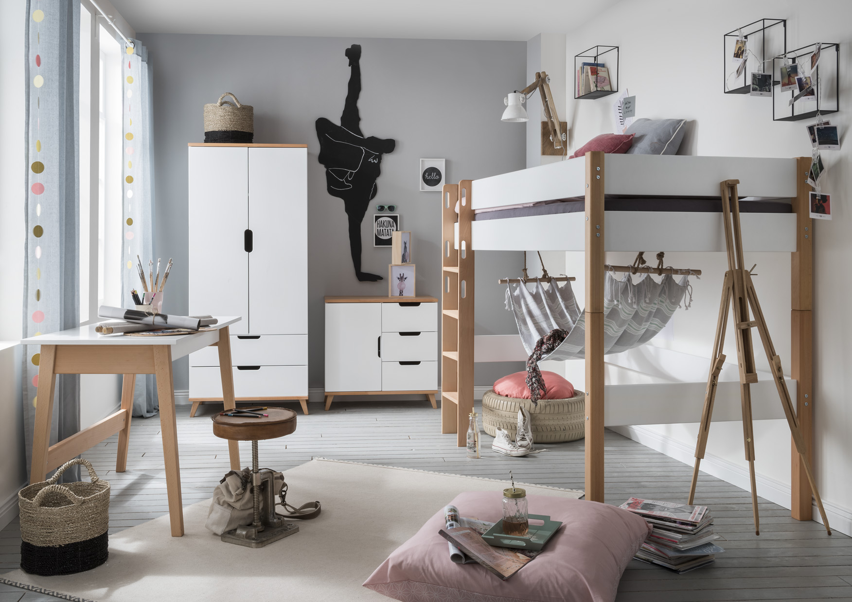 Deko-Element für Mittelhochbett INFANSCOLOR