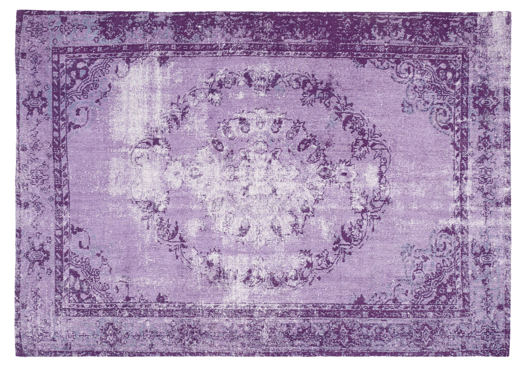 Vintage Teppich Medaillon, purple