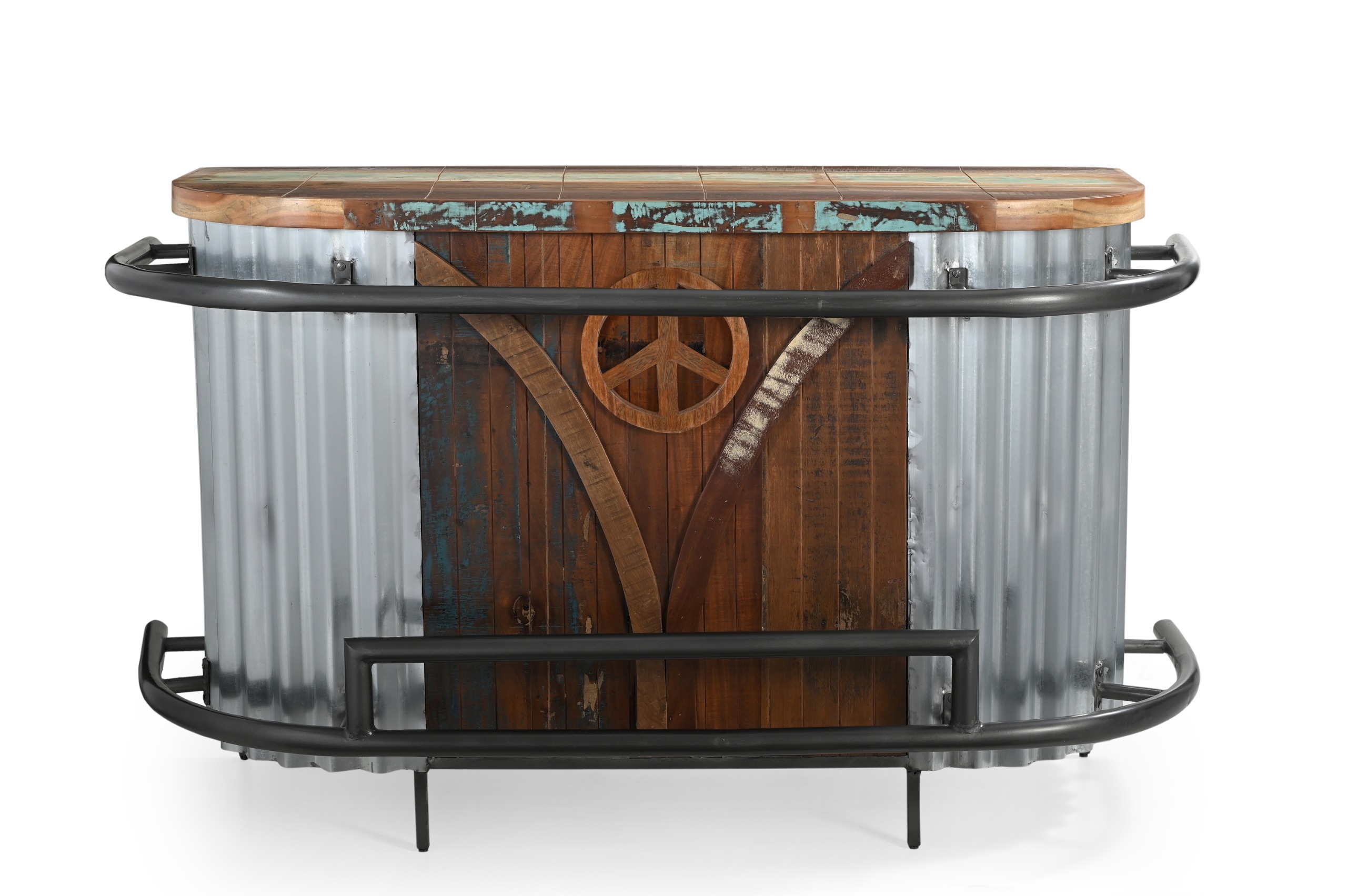 Bartresen/Ladentheke PEACE | Metall/Holz | 160 cm breit