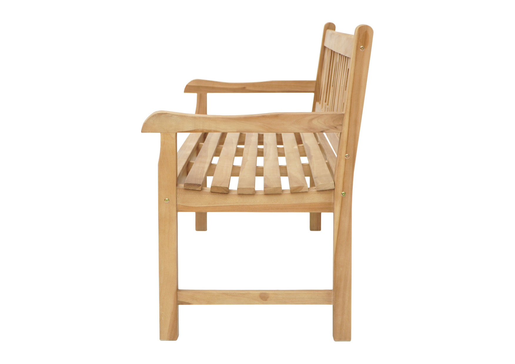 Gartenbank ♥WILLKOMMEN | Teakholz | 150 cm 