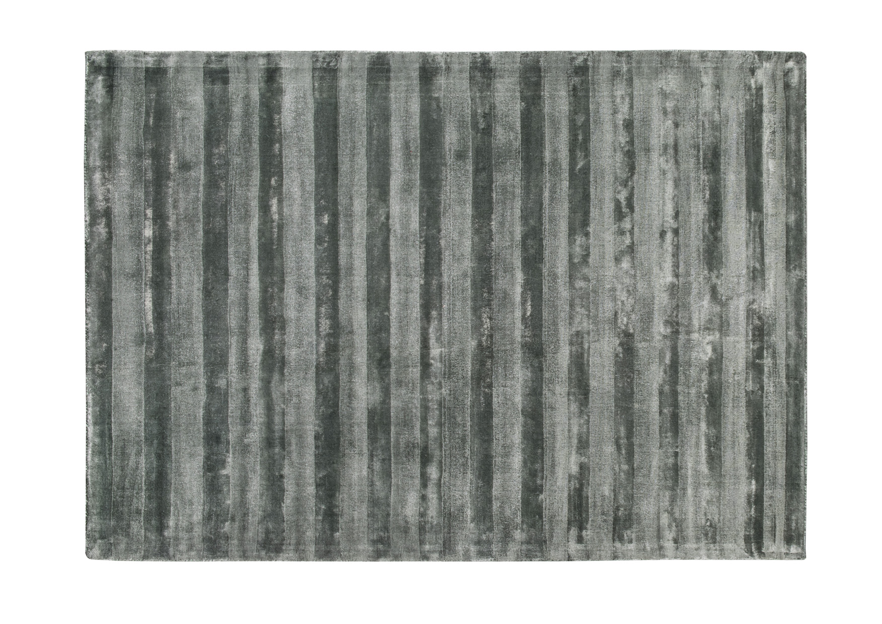 Vintage-Teppich PARIS, 200 x 300 cm | lichtgrau | weiche Viskose | handgewebt