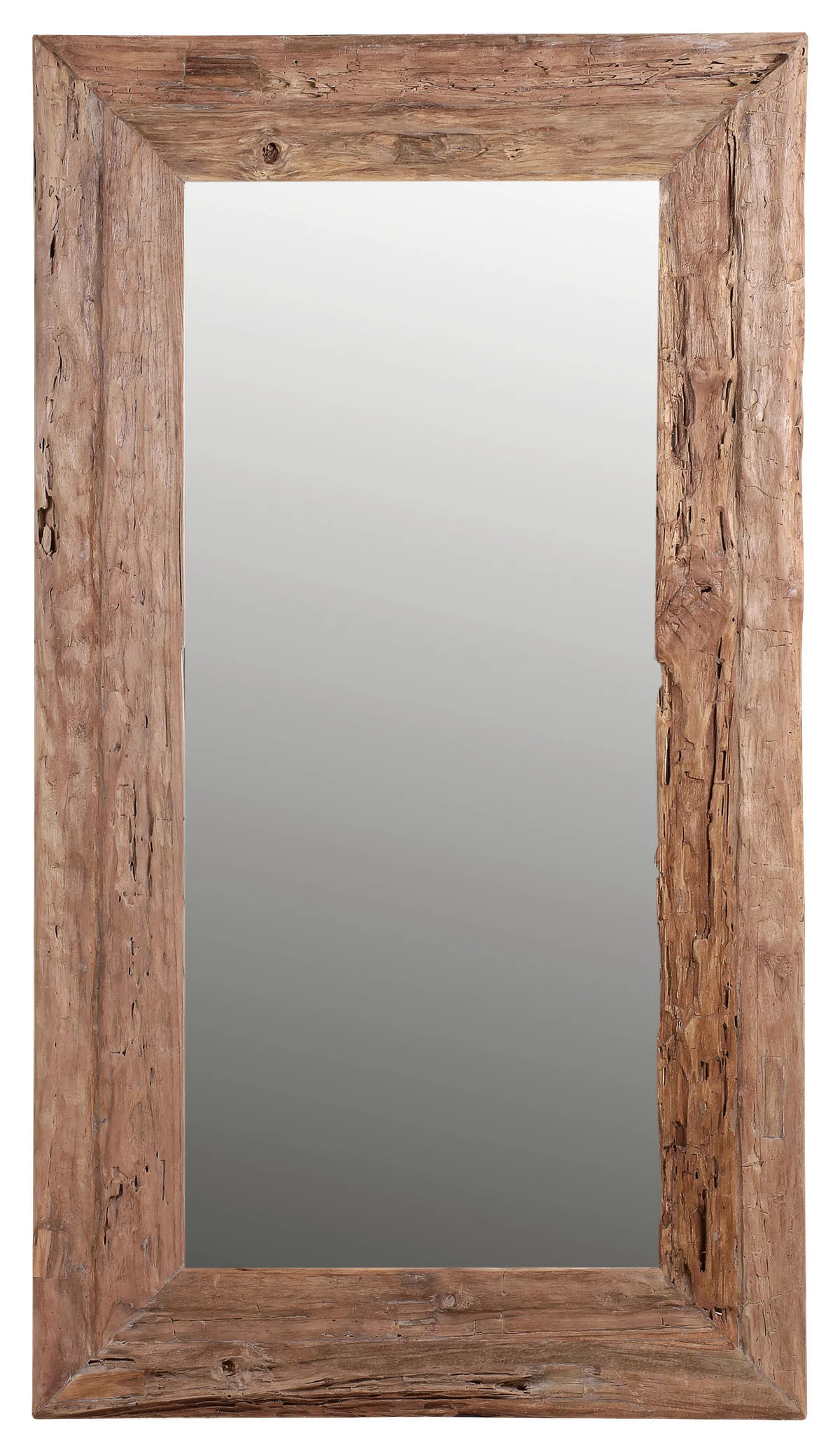 Spiegel ANTEAK-L | mit Teakholz-Rahmen | 100 x 180 cm 