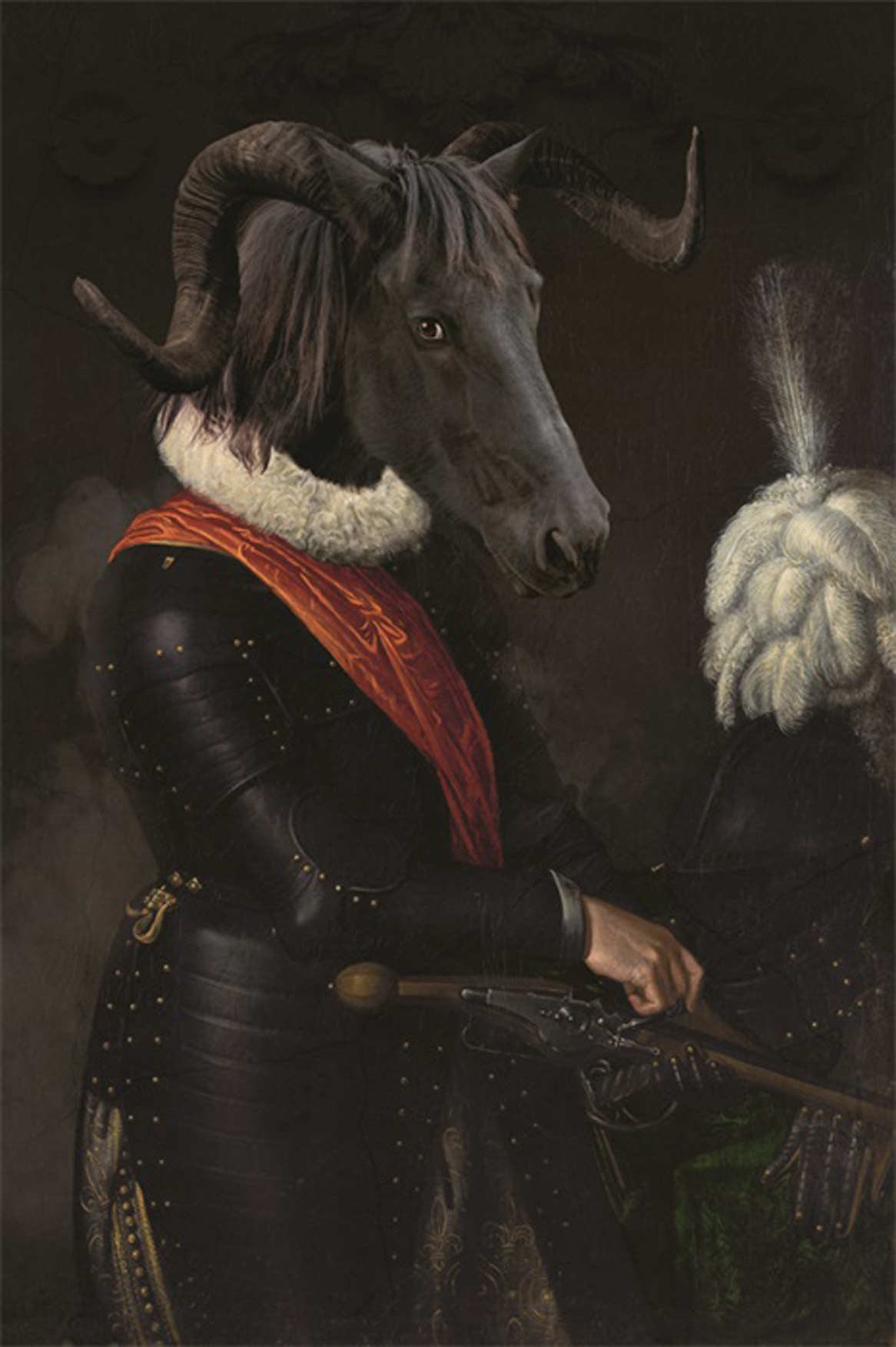 Wandbild MondiArt | ROYAL HORSE | AluArt glänzend | L: 120 x 180 cm