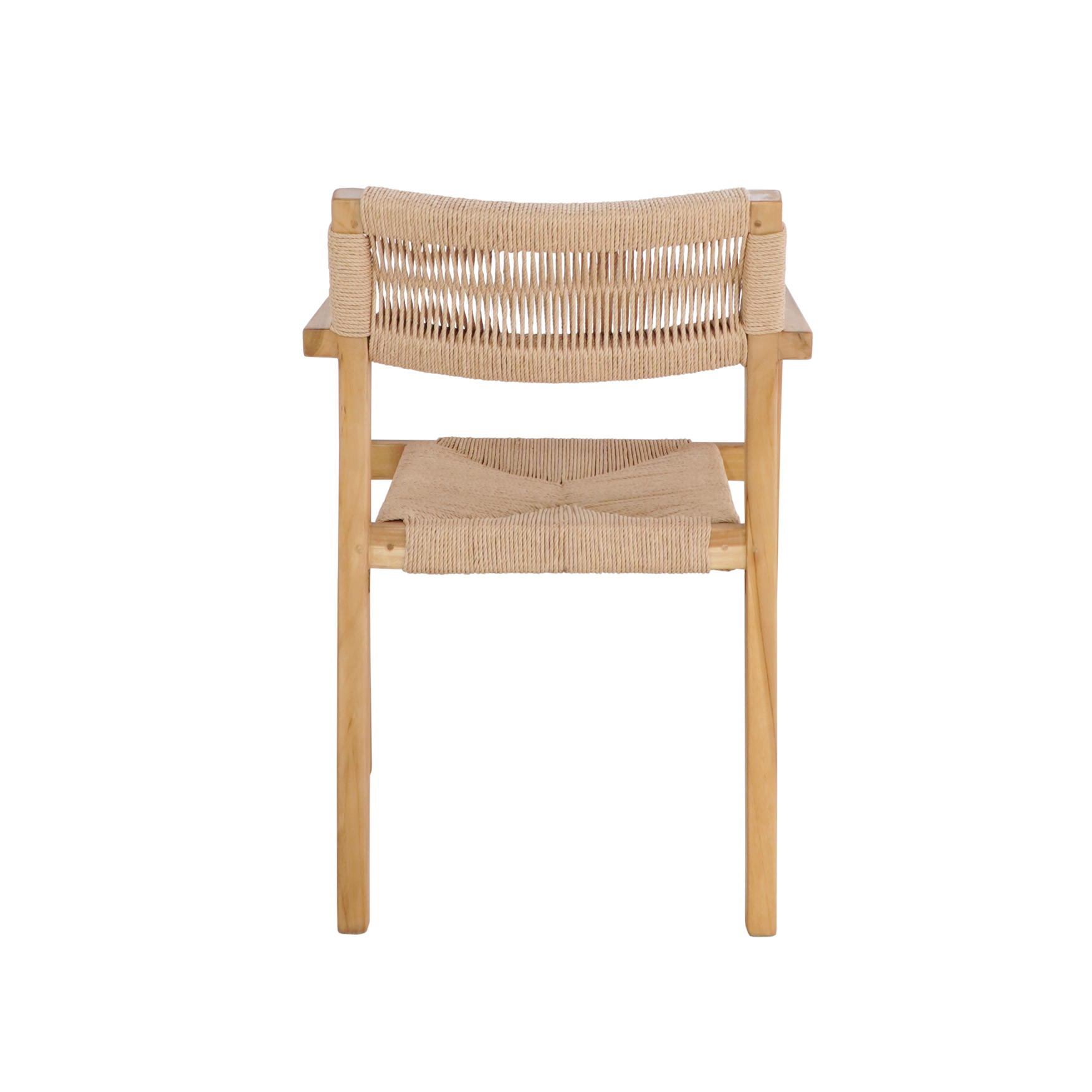 Gartenstuhl CHARLOTTE | Teakholz | Loom natur